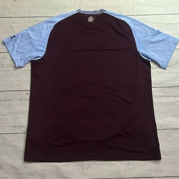 Adidas Aston Villa FC 24/25 Home Kit Red Size Small Soccer Jersey Betano - Picture 2 of 8